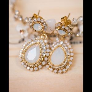 Anthropologie Opal Earrings